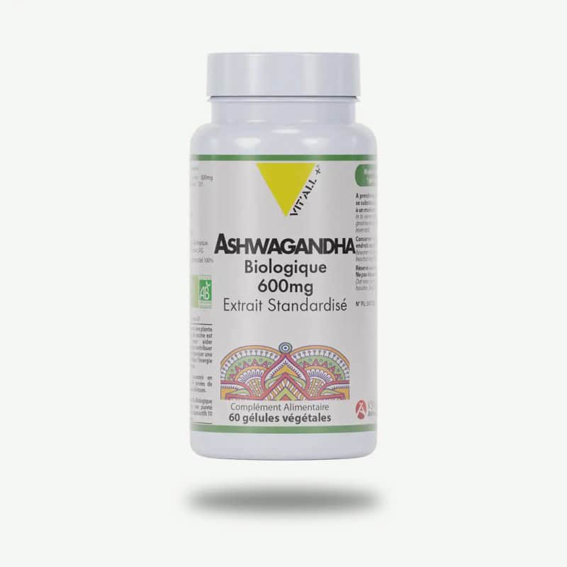 VIT'ALL+ -- Ashwaganda 600mg  bio  60 gelules